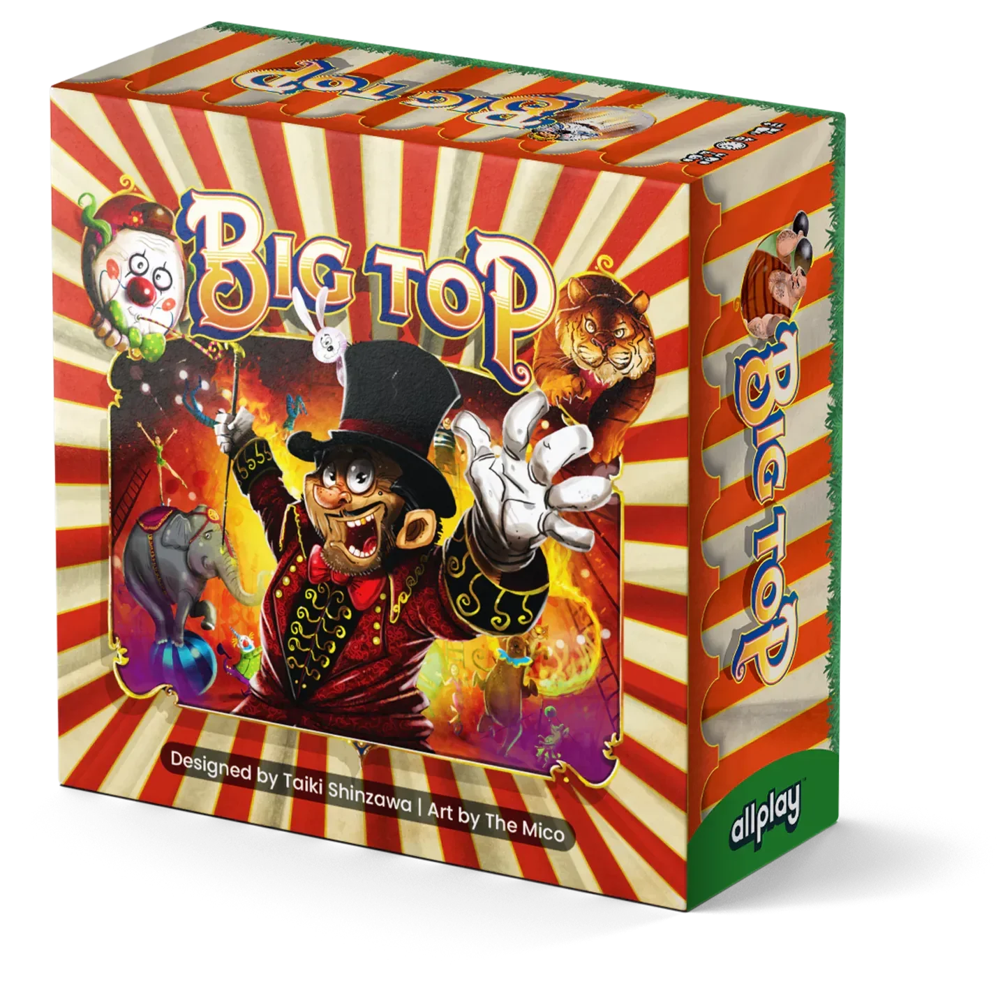 big top jogo de tabuleiro